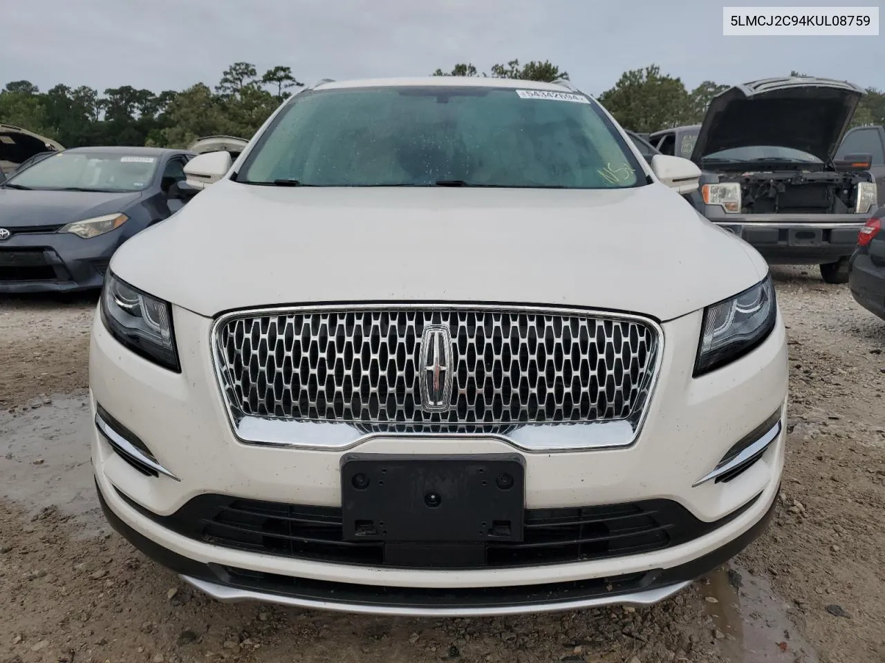 2019 Lincoln Mkc Select VIN: 5LMCJ2C94KUL08759 Lot: 54342694