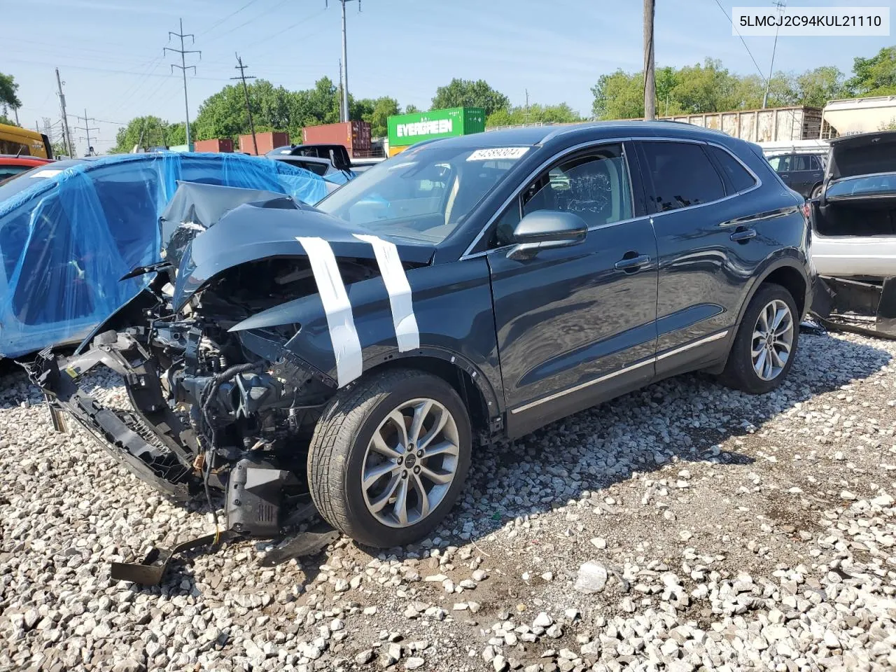 5LMCJ2C94KUL21110 2019 Lincoln Mkc Select