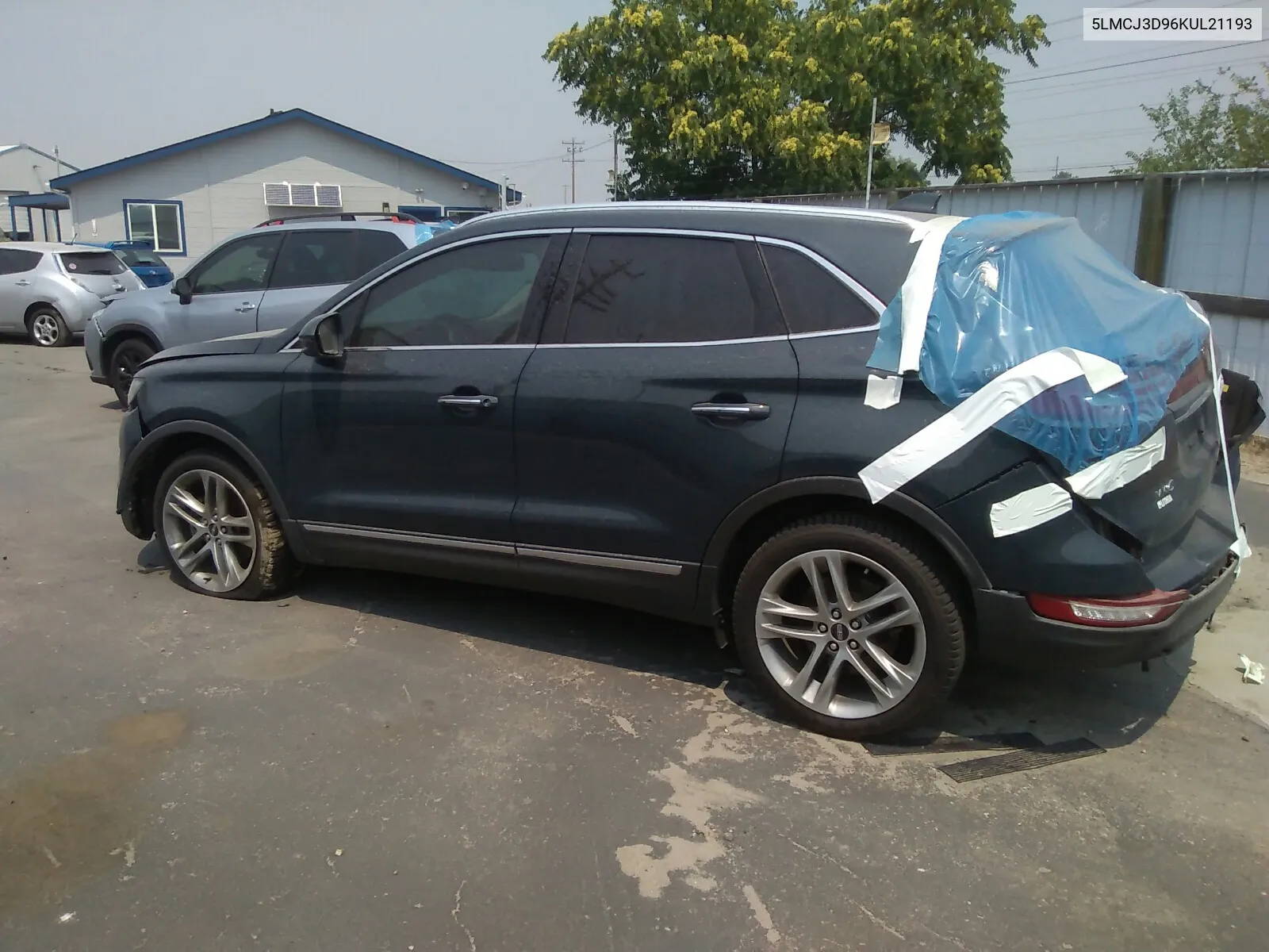 5LMCJ3D96KUL21193 2019 Lincoln Mkc Reserve