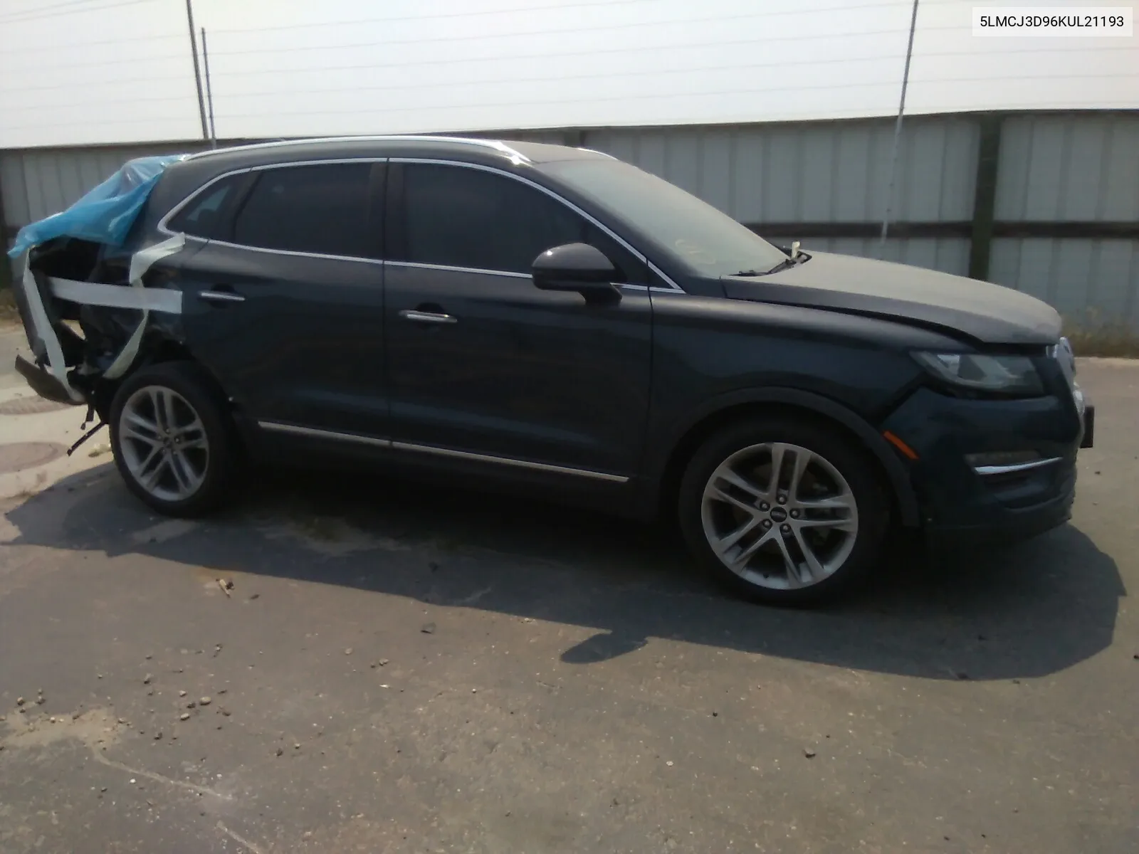 2019 Lincoln Mkc Reserve VIN: 5LMCJ3D96KUL21193 Lot: 54947754