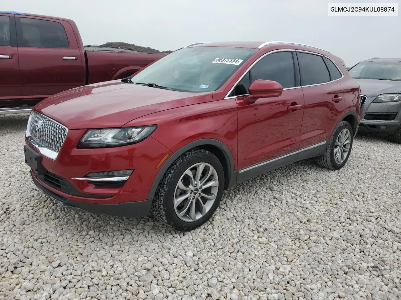 2019 Lincoln Mkc Select VIN: 5LMCJ2C94KUL08874 Lot: 56072334