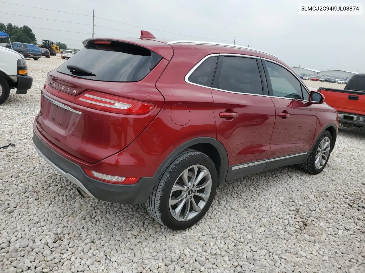 2019 Lincoln Mkc Select VIN: 5LMCJ2C94KUL08874 Lot: 56072334