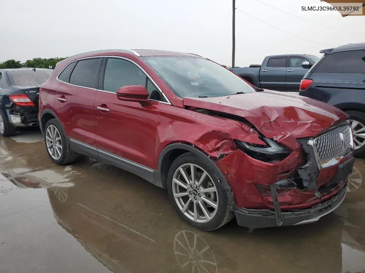 2019 Lincoln Mkc Reserve VIN: 5LMCJ3C96KUL39792 Lot: 56157174