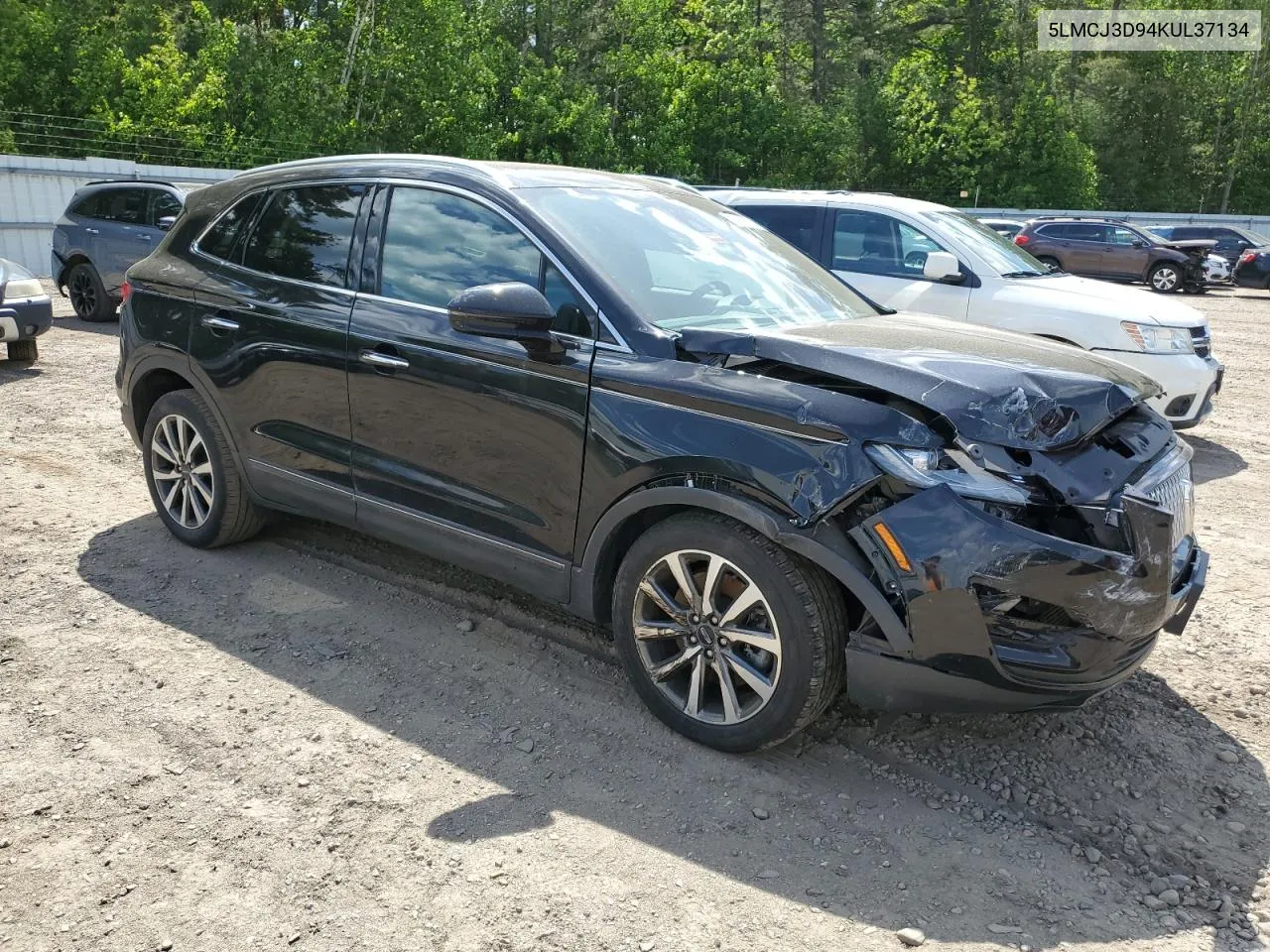 5LMCJ3D94KUL37134 2019 Lincoln Mkc Reserve