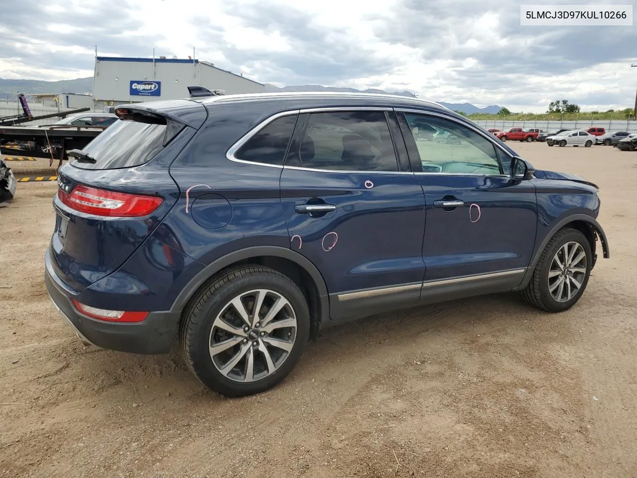 2019 Lincoln Mkc Reserve VIN: 5LMCJ3D97KUL10266 Lot: 57358584