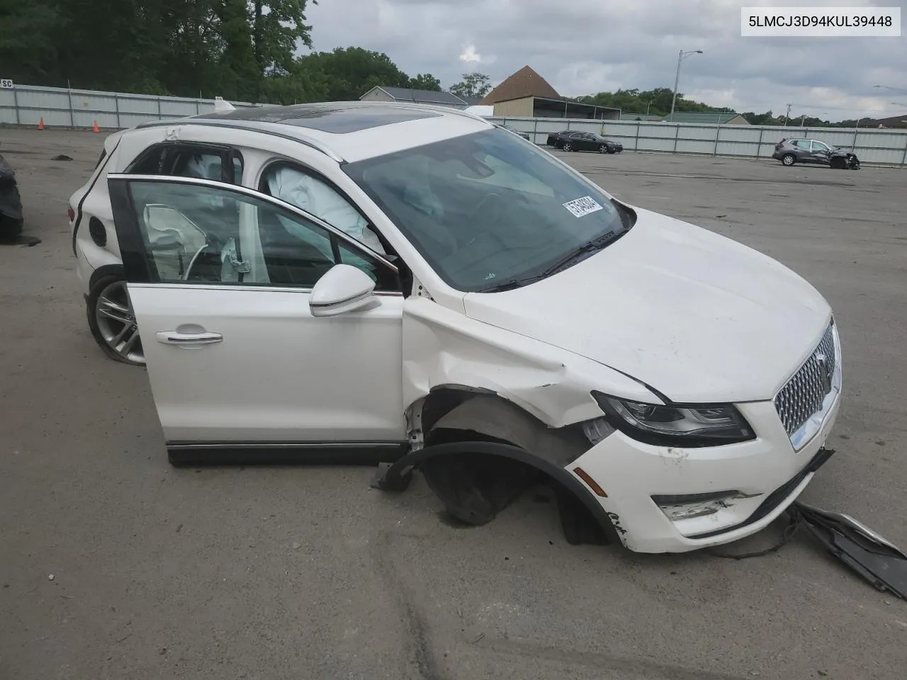 2019 Lincoln Mkc Reserve VIN: 5LMCJ3D94KUL39448 Lot: 57548304