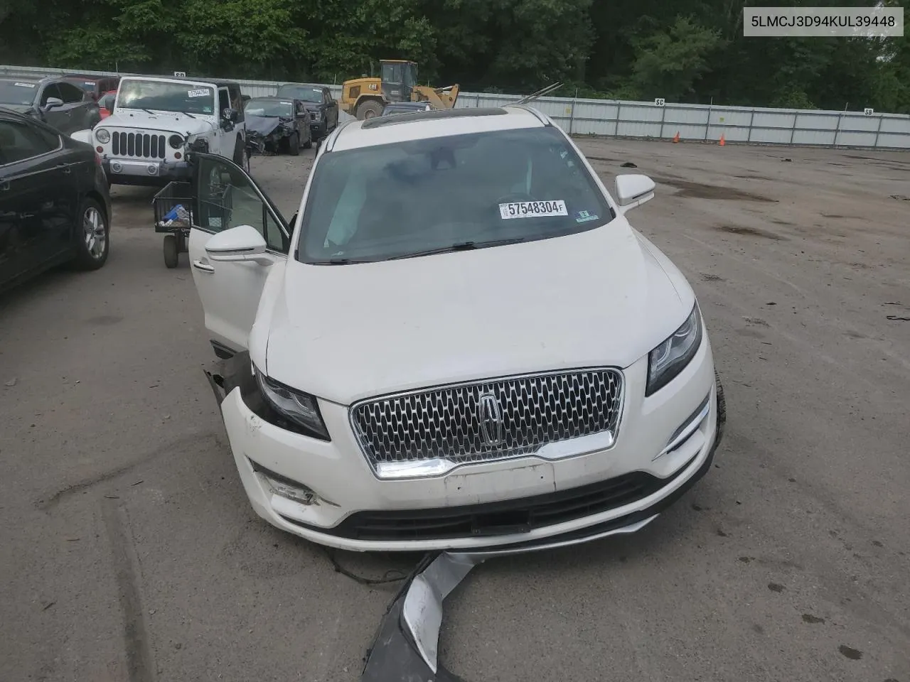 5LMCJ3D94KUL39448 2019 Lincoln Mkc Reserve