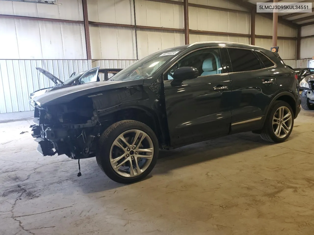 5LMCJ3D95KUL34551 2019 Lincoln Mkc Reserve