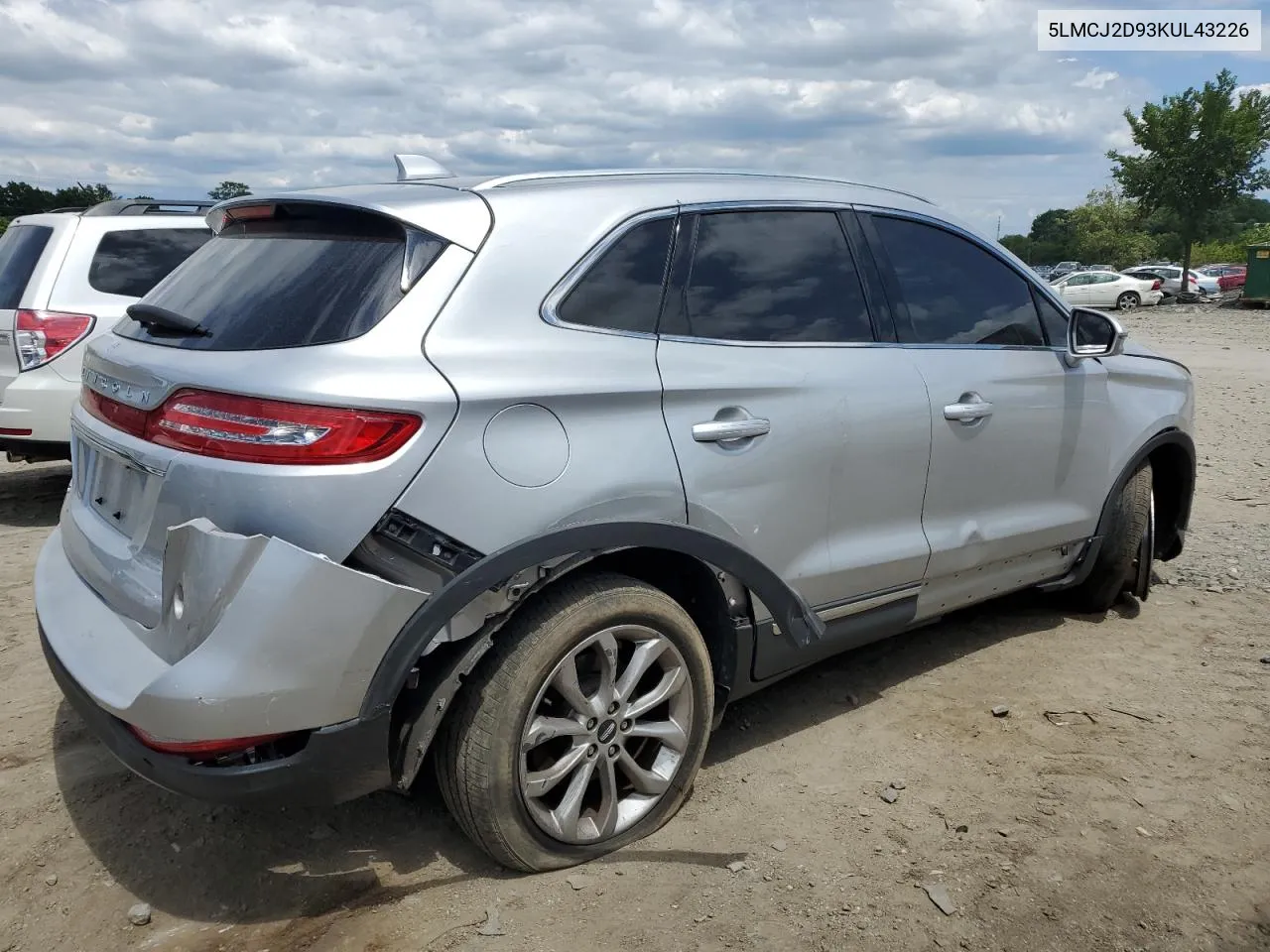 5LMCJ2D93KUL43226 2019 Lincoln Mkc Select