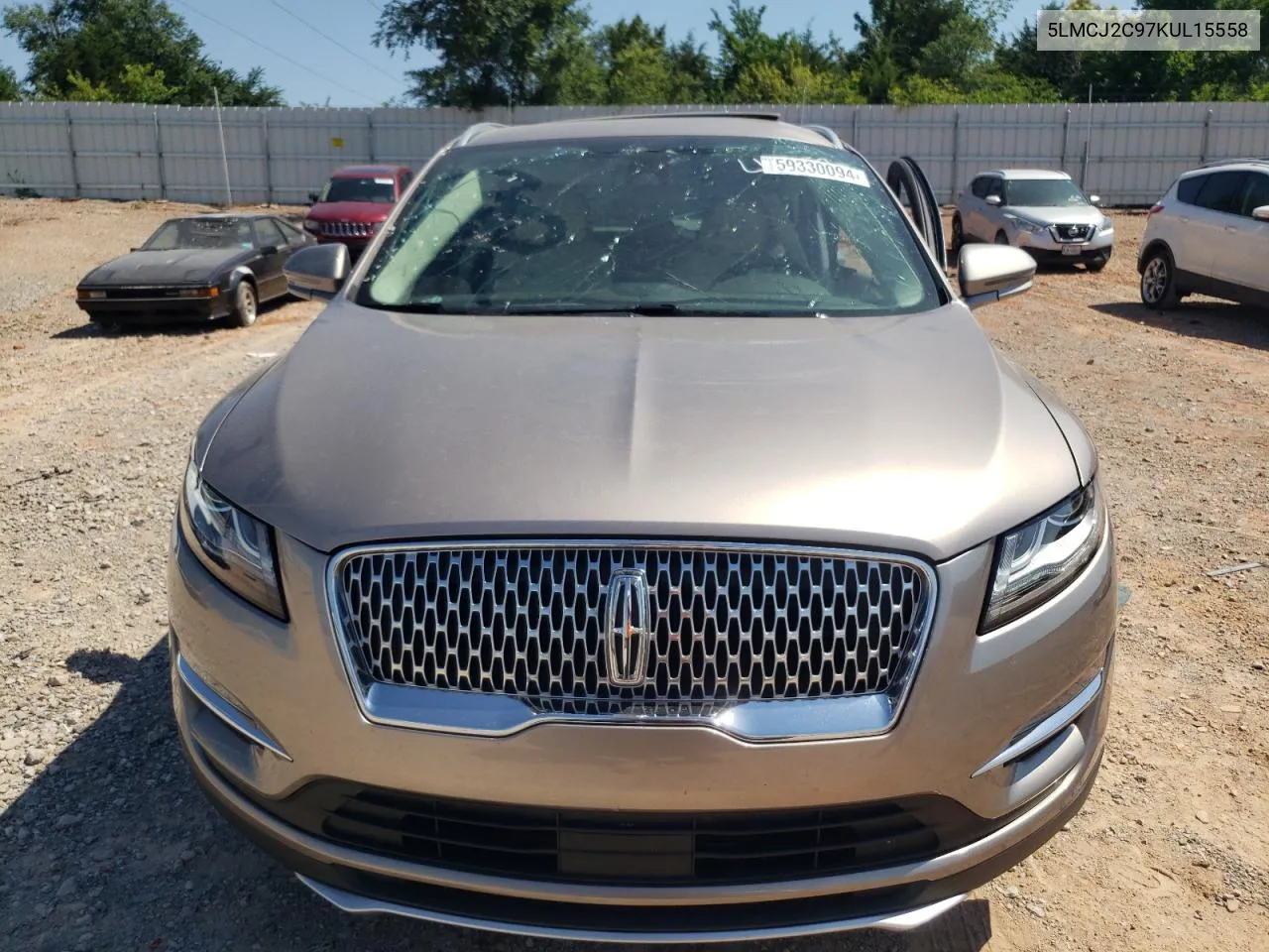 2019 Lincoln Mkc Select VIN: 5LMCJ2C97KUL15558 Lot: 59330094