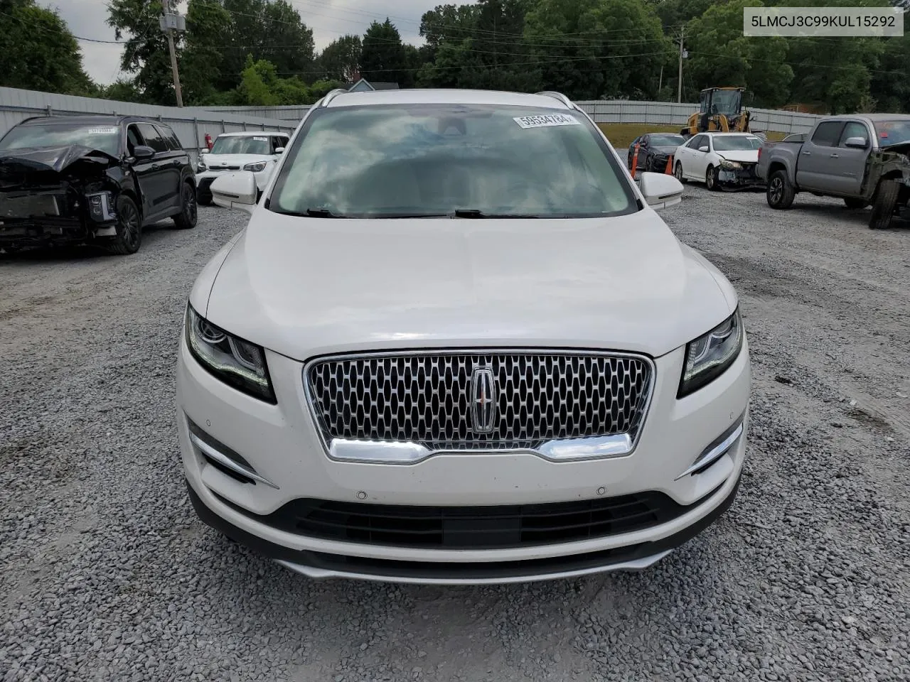 5LMCJ3C99KUL15292 2019 Lincoln Mkc Reserve