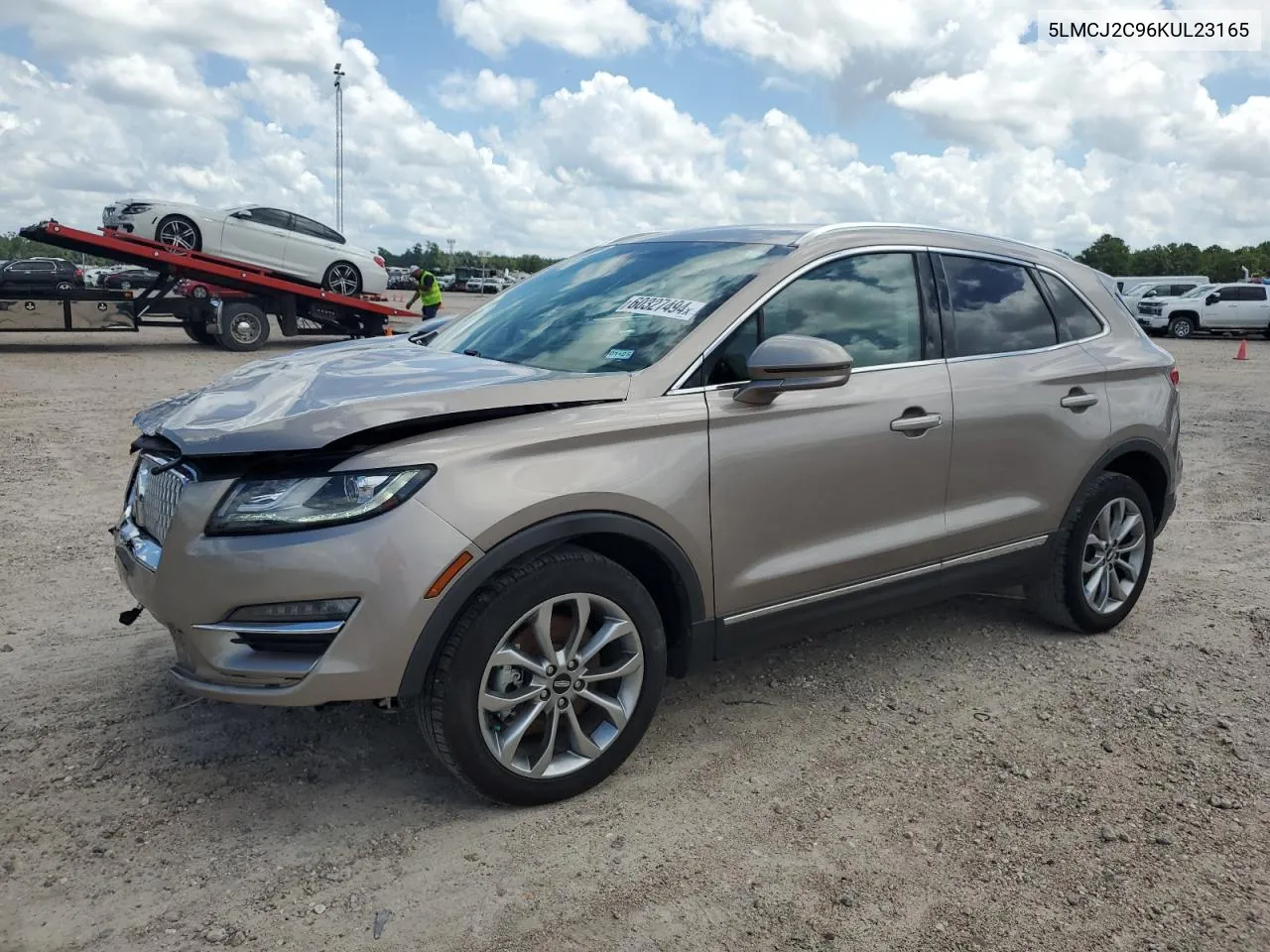 2019 Lincoln Mkc Select VIN: 5LMCJ2C96KUL23165 Lot: 60327494