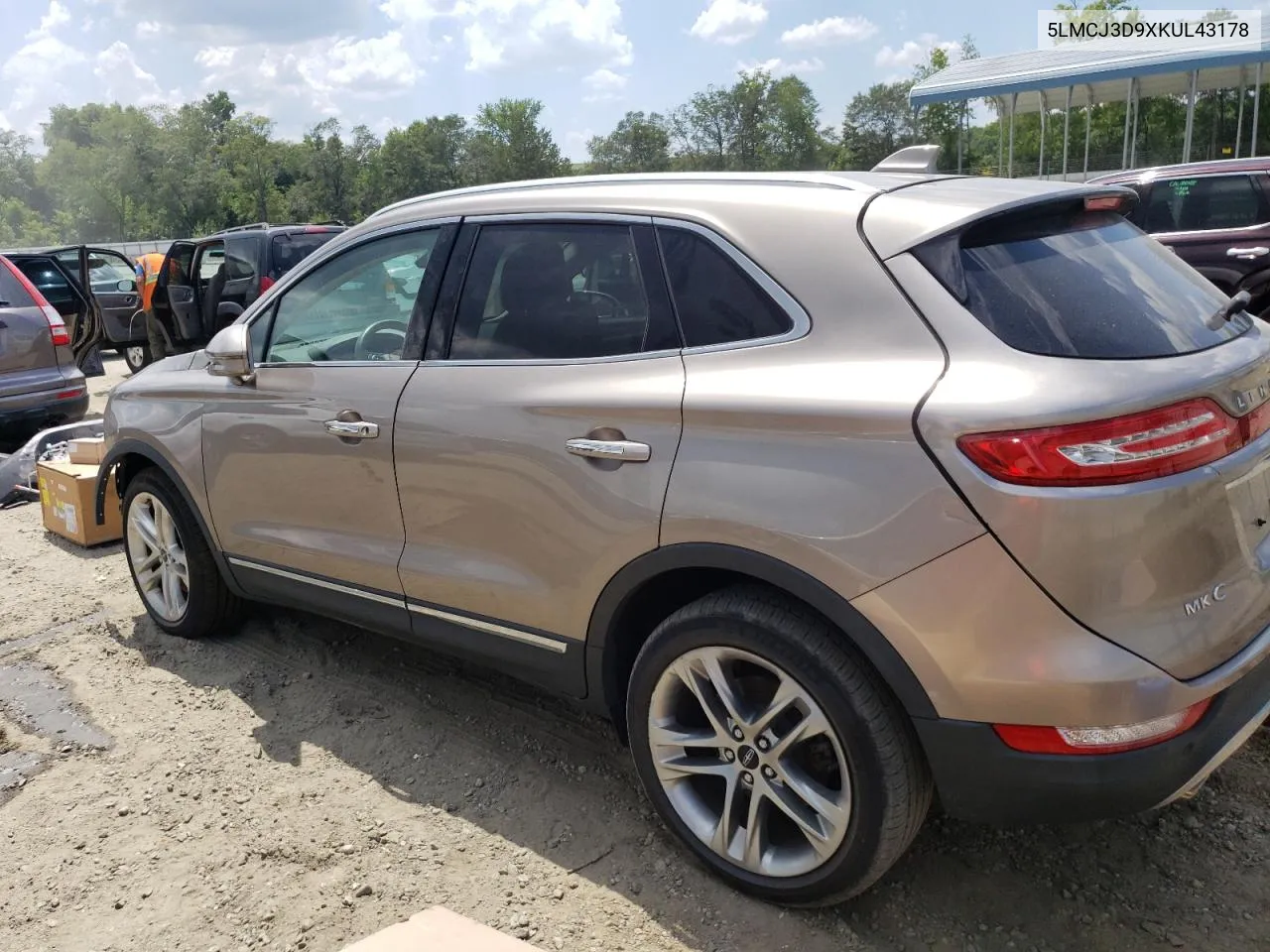 2019 Lincoln Mkc Reserve VIN: 5LMCJ3D9XKUL43178 Lot: 60674124