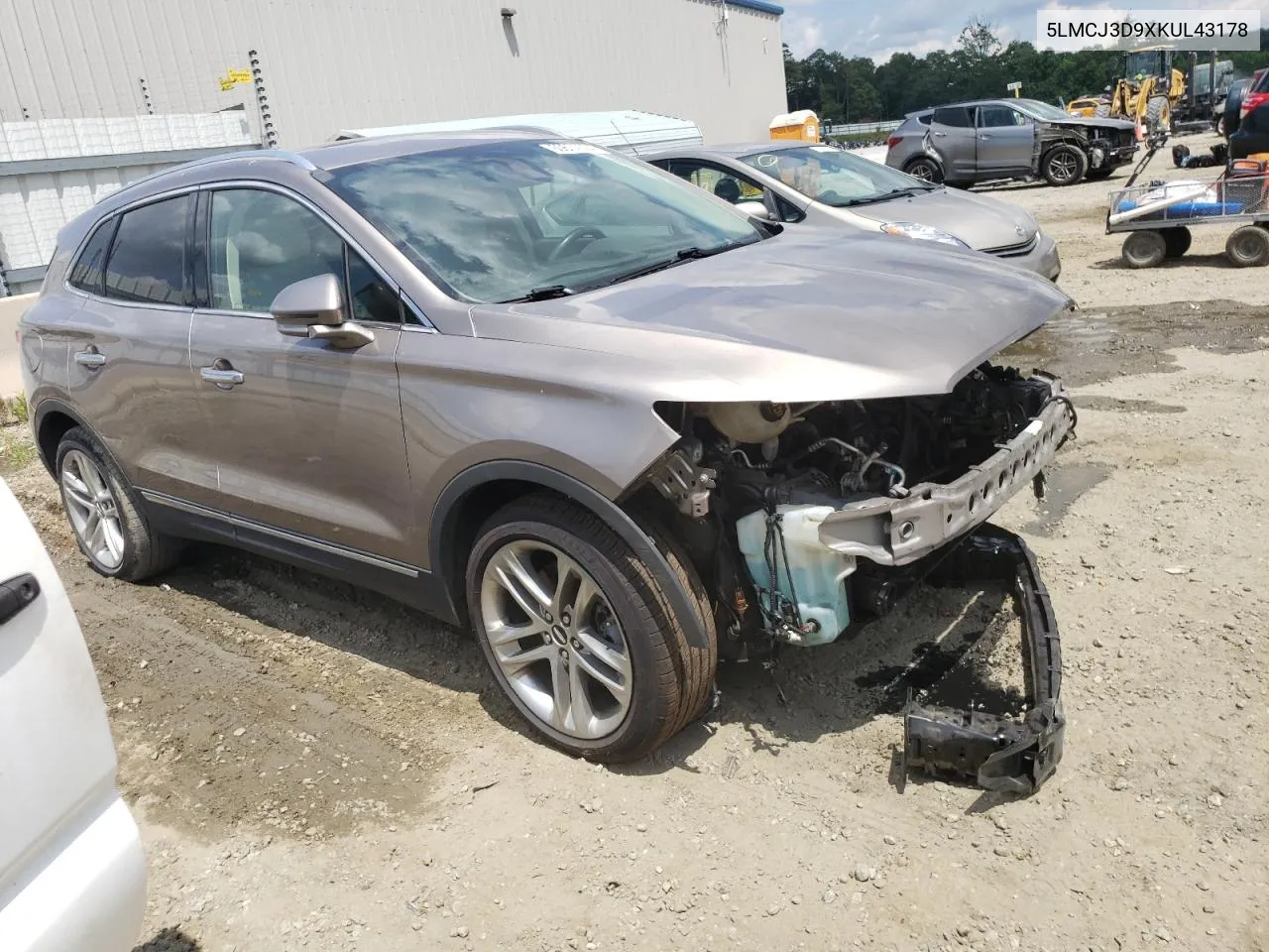 5LMCJ3D9XKUL43178 2019 Lincoln Mkc Reserve