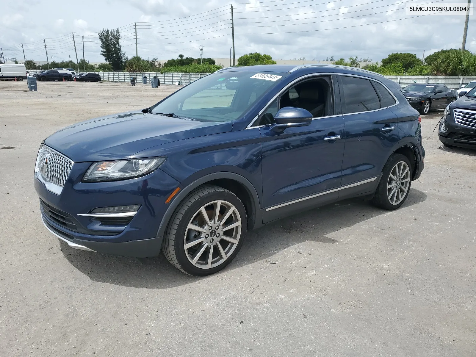 2019 Lincoln Mkc Reserve VIN: 5LMCJ3C95KUL08047 Lot: 61605944