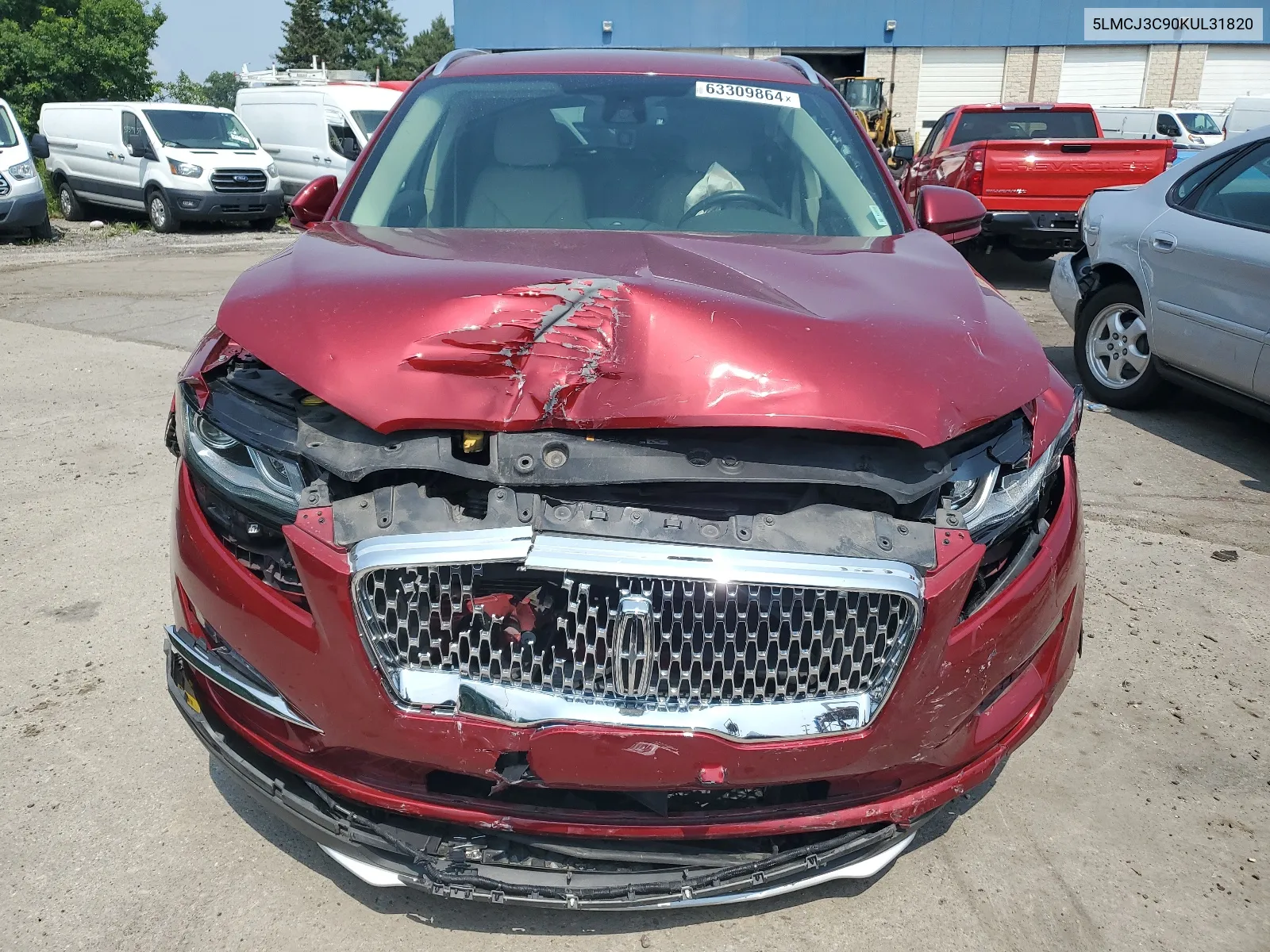 5LMCJ3C90KUL31820 2019 Lincoln Mkc Reserve