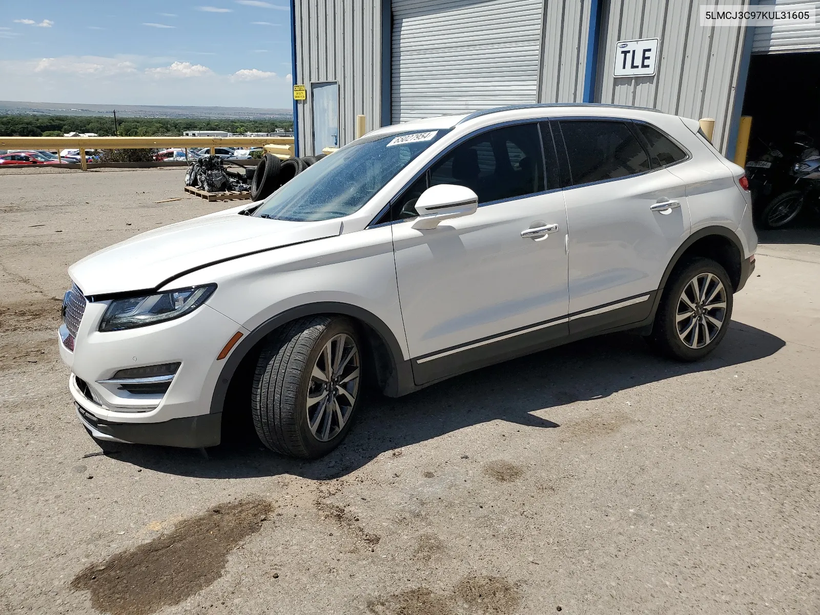 5LMCJ3C97KUL31605 2019 Lincoln Mkc Reserve