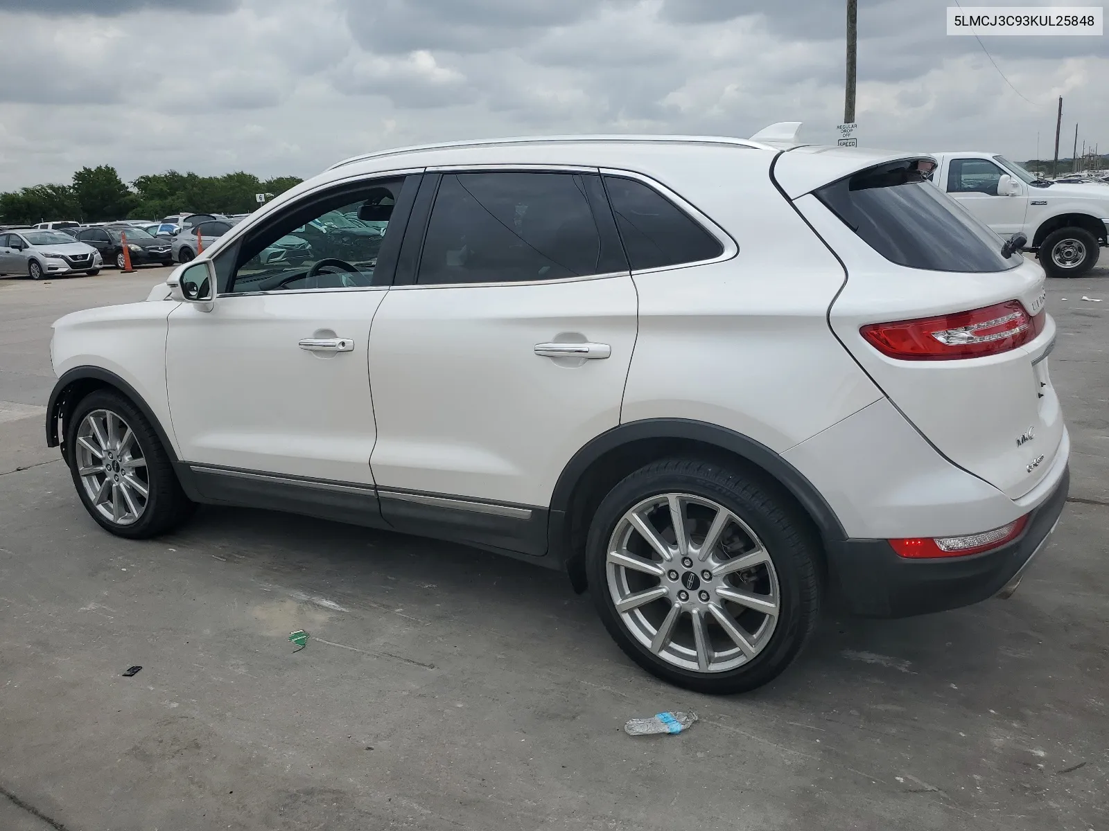 2019 Lincoln Mkc Reserve VIN: 5LMCJ3C93KUL25848 Lot: 65029884