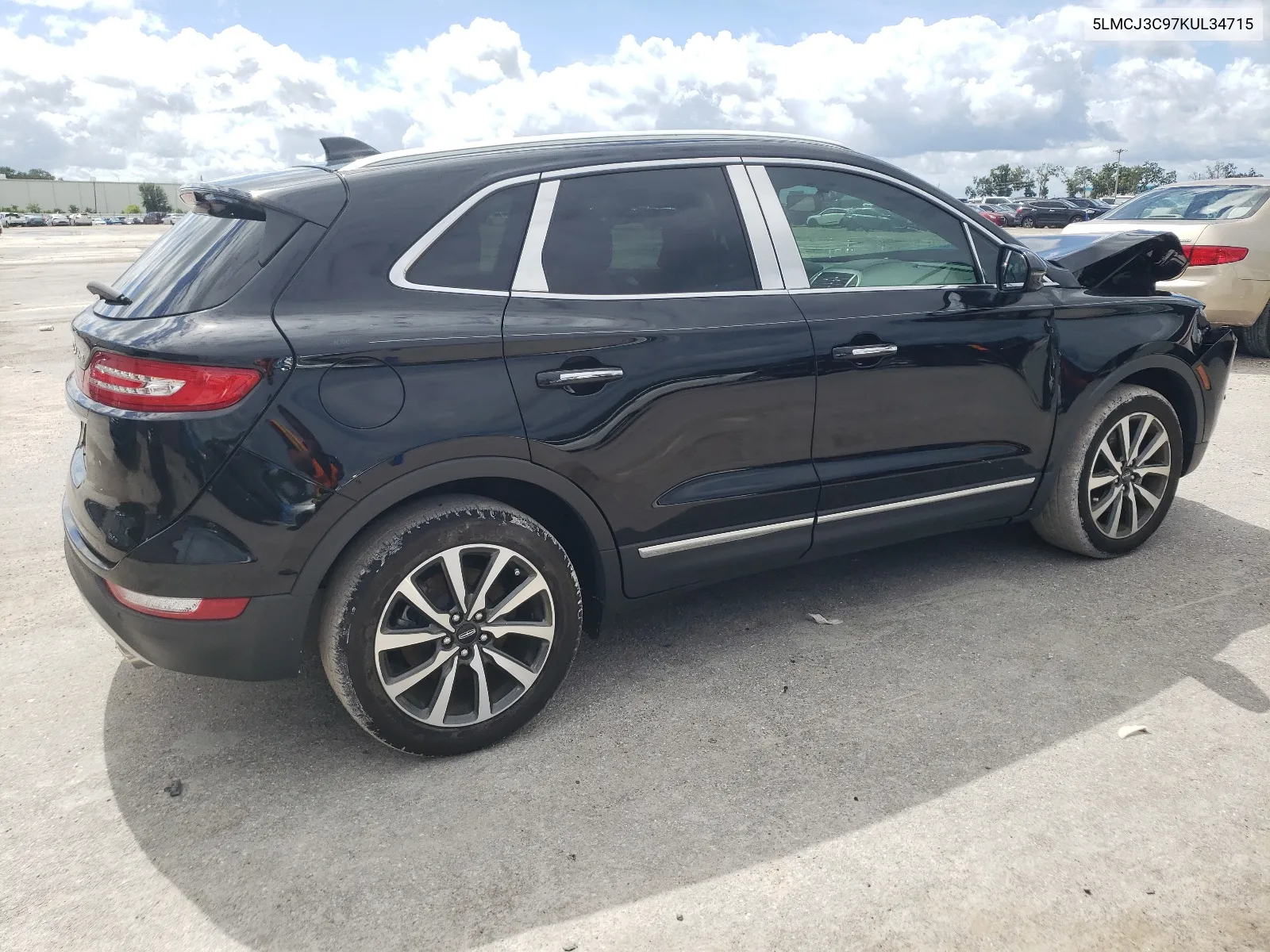 2019 Lincoln Mkc Reserve VIN: 5LMCJ3C97KUL34715 Lot: 65385154