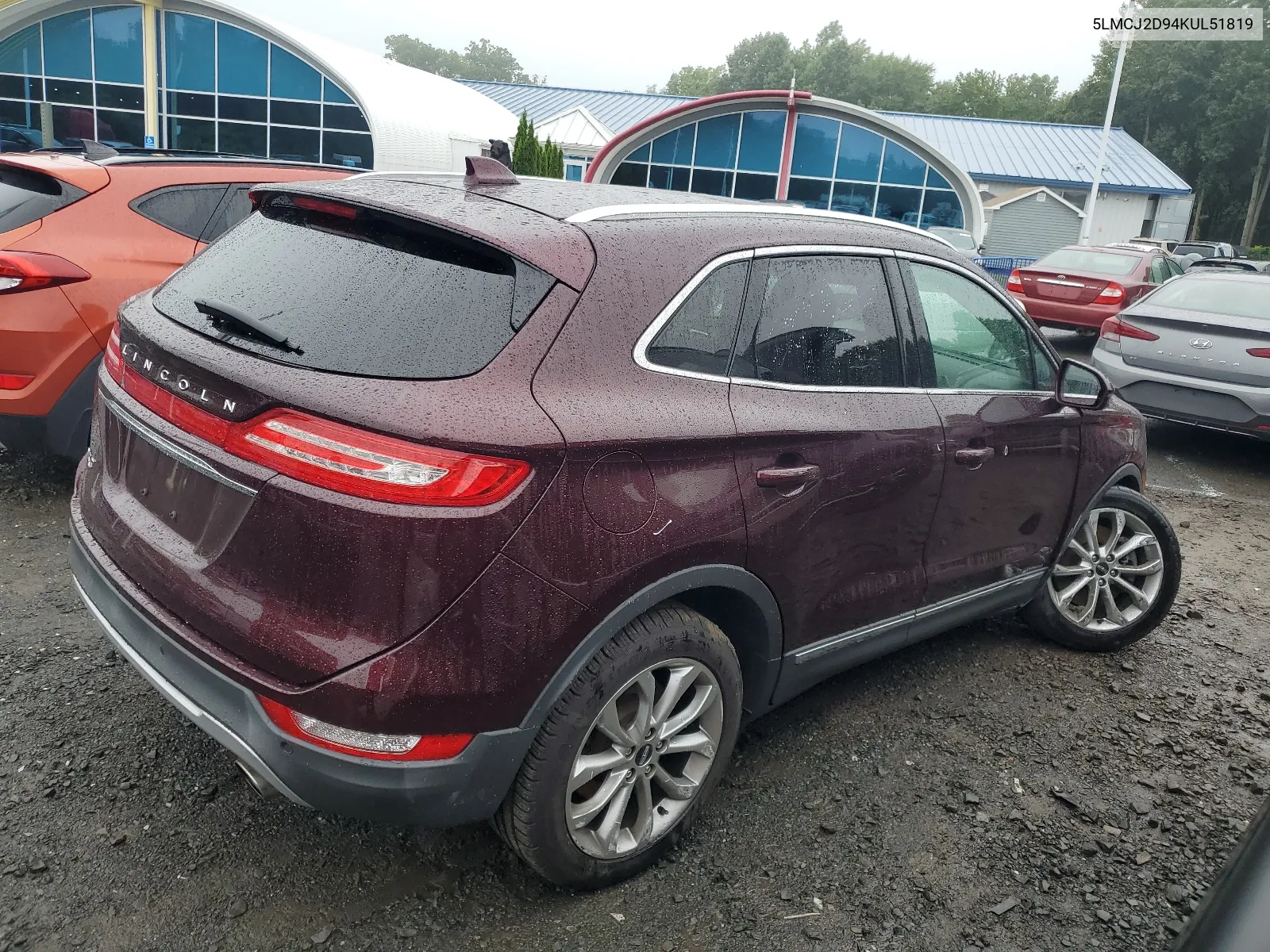 2019 Lincoln Mkc Select VIN: 5LMCJ2D94KUL51819 Lot: 66300324