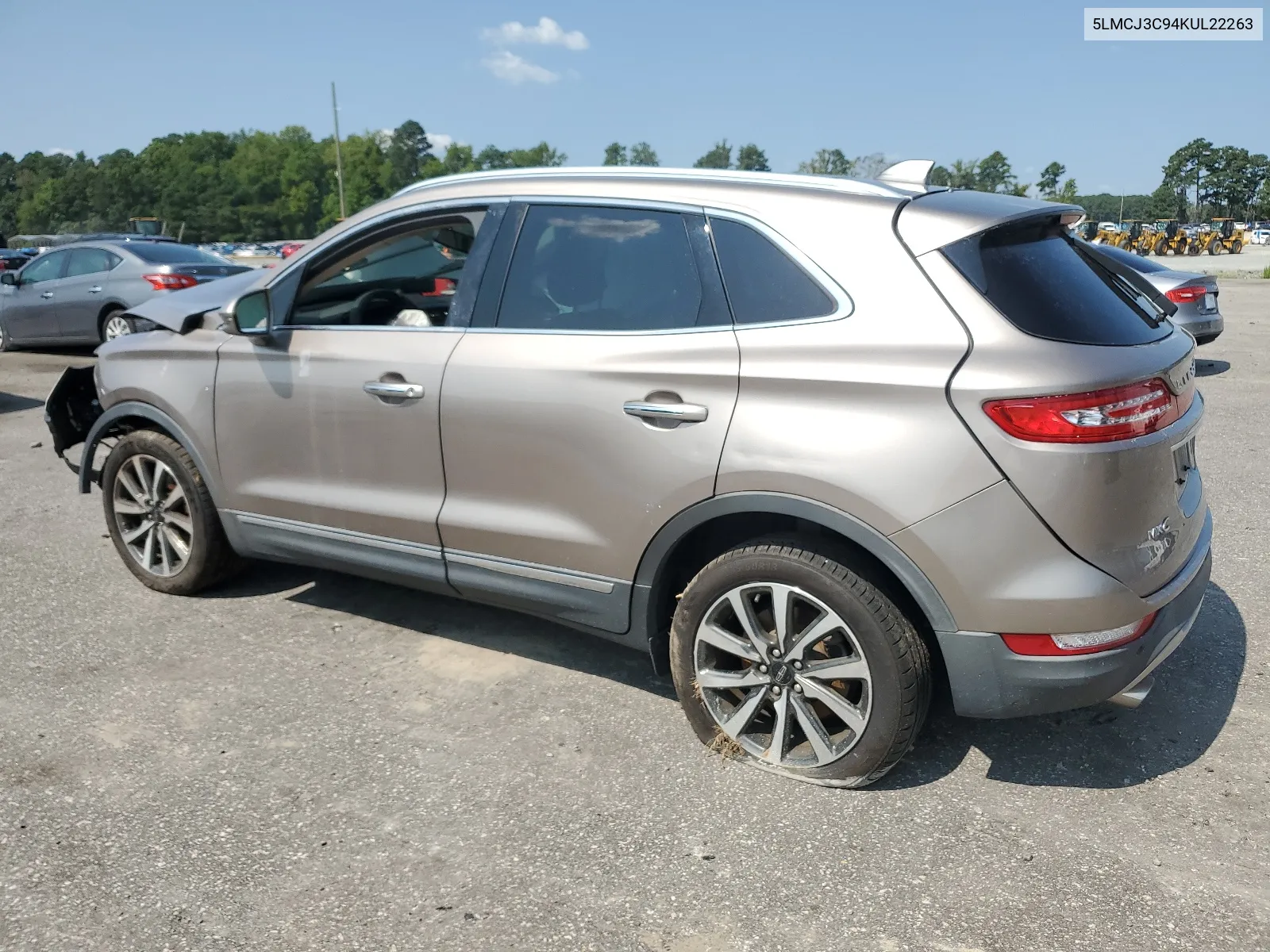 5LMCJ3C94KUL22263 2019 Lincoln Mkc Reserve