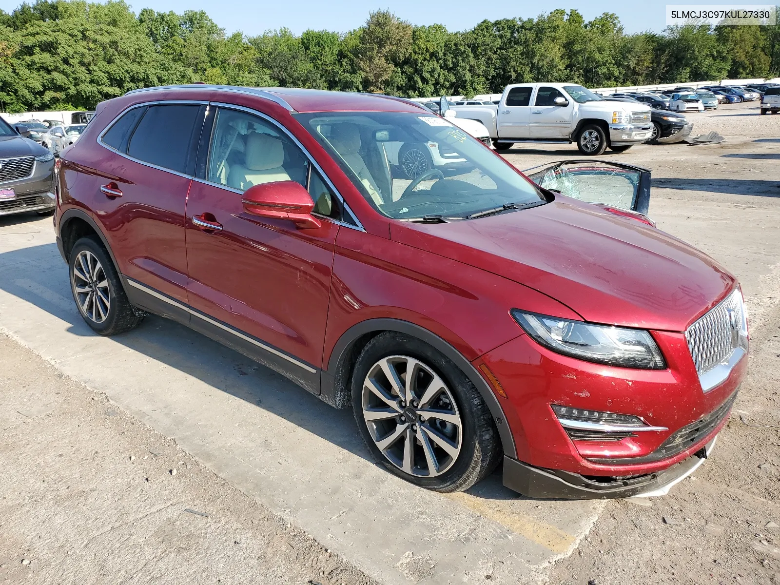 5LMCJ3C97KUL27330 2019 Lincoln Mkc Reserve