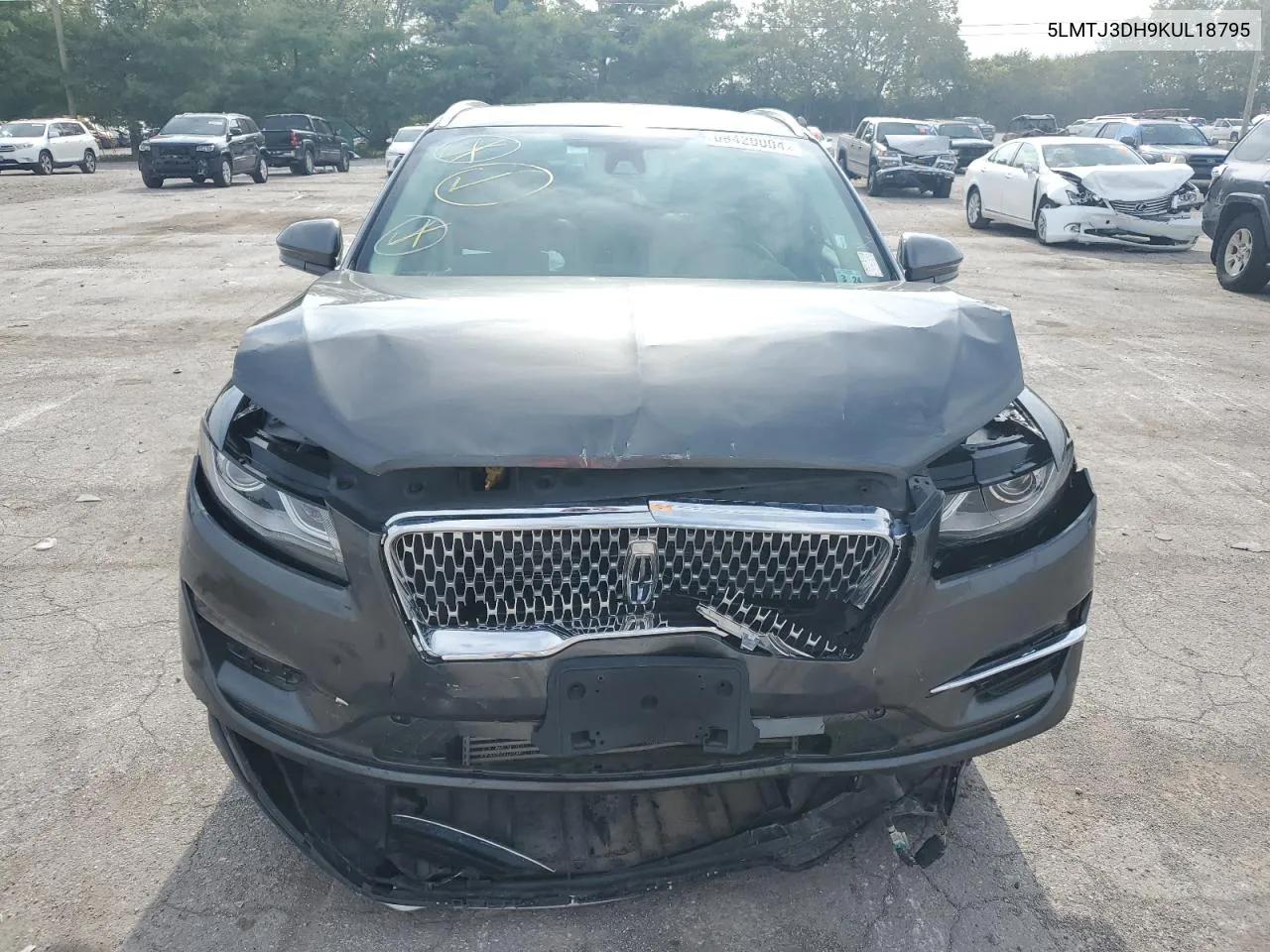 5LMTJ3DH9KUL18795 2019 Lincoln Mkc Reserve