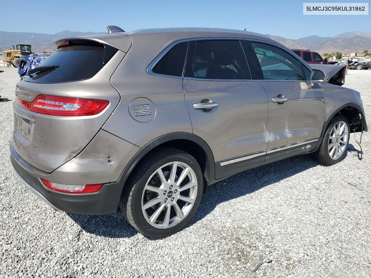 5LMCJ3C95KUL31862 2019 Lincoln Mkc Reserve