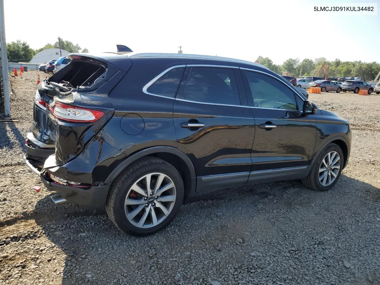 5LMCJ3D91KUL34482 2019 Lincoln Mkc Reserve