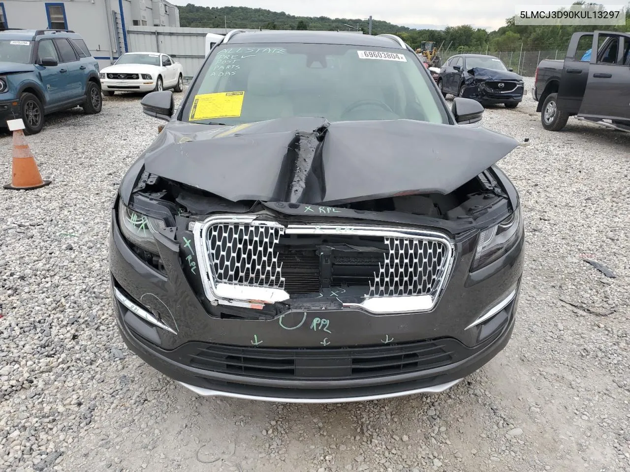 2019 Lincoln Mkc Reserve VIN: 5LMCJ3D90KUL13297 Lot: 69603804