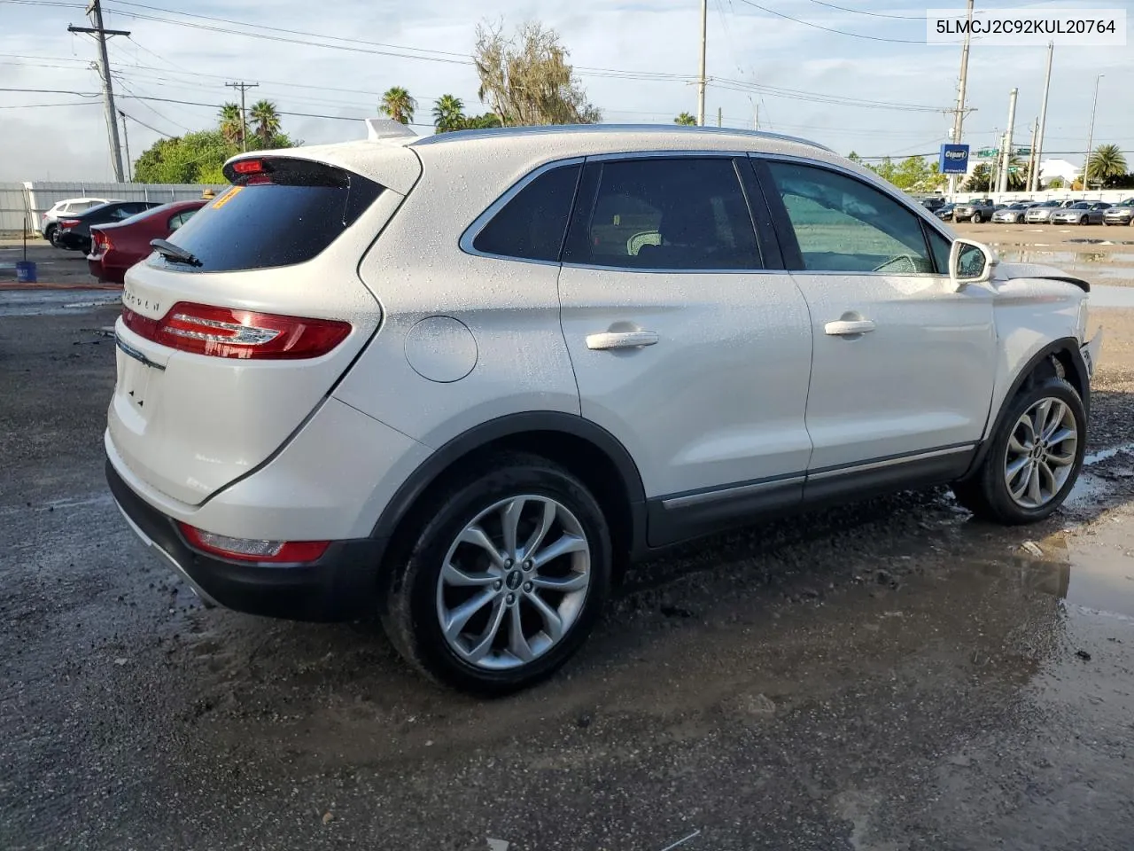 2019 Lincoln Mkc Select VIN: 5LMCJ2C92KUL20764 Lot: 69754274