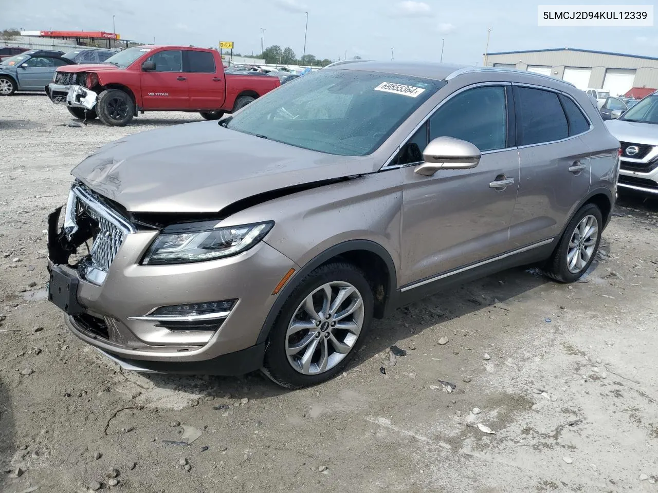 5LMCJ2D94KUL12339 2019 Lincoln Mkc Select