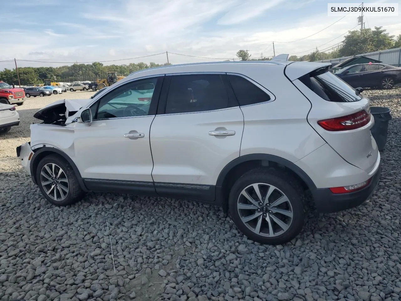 5LMCJ3D9XKUL51670 2019 Lincoln Mkc Reserve