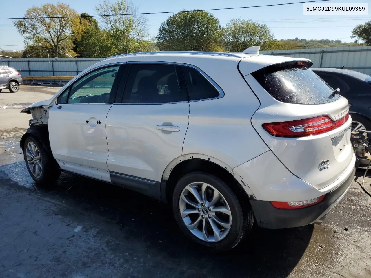 2019 Lincoln Mkc Select VIN: 5LMCJ2D99KUL09369 Lot: 72379544