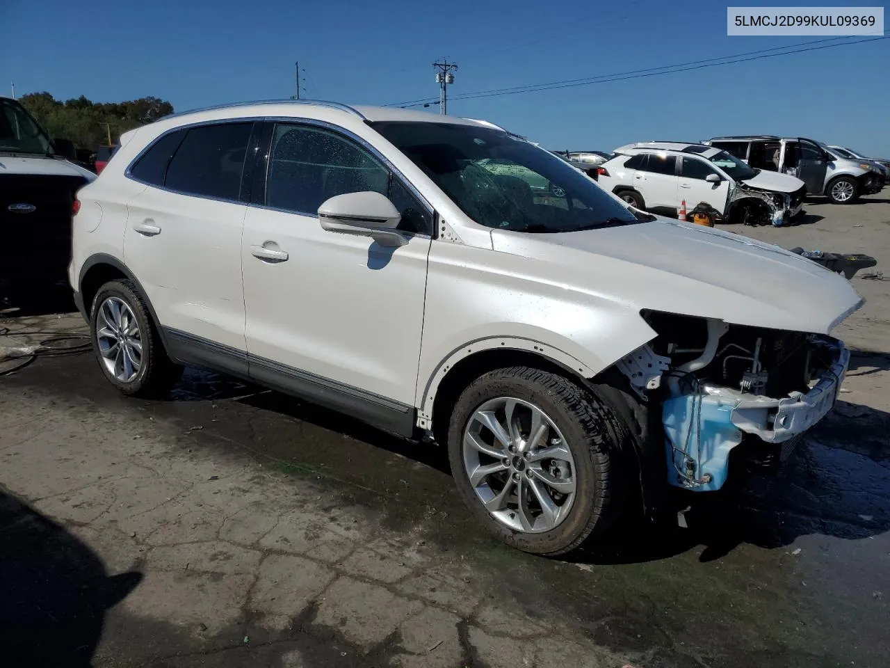 2019 Lincoln Mkc Select VIN: 5LMCJ2D99KUL09369 Lot: 72379544