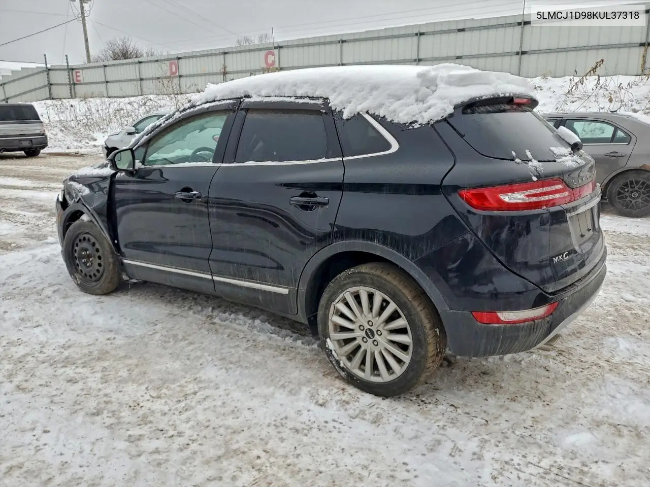 5LMCJ1D98KUL37318 2019 Lincoln Mkc