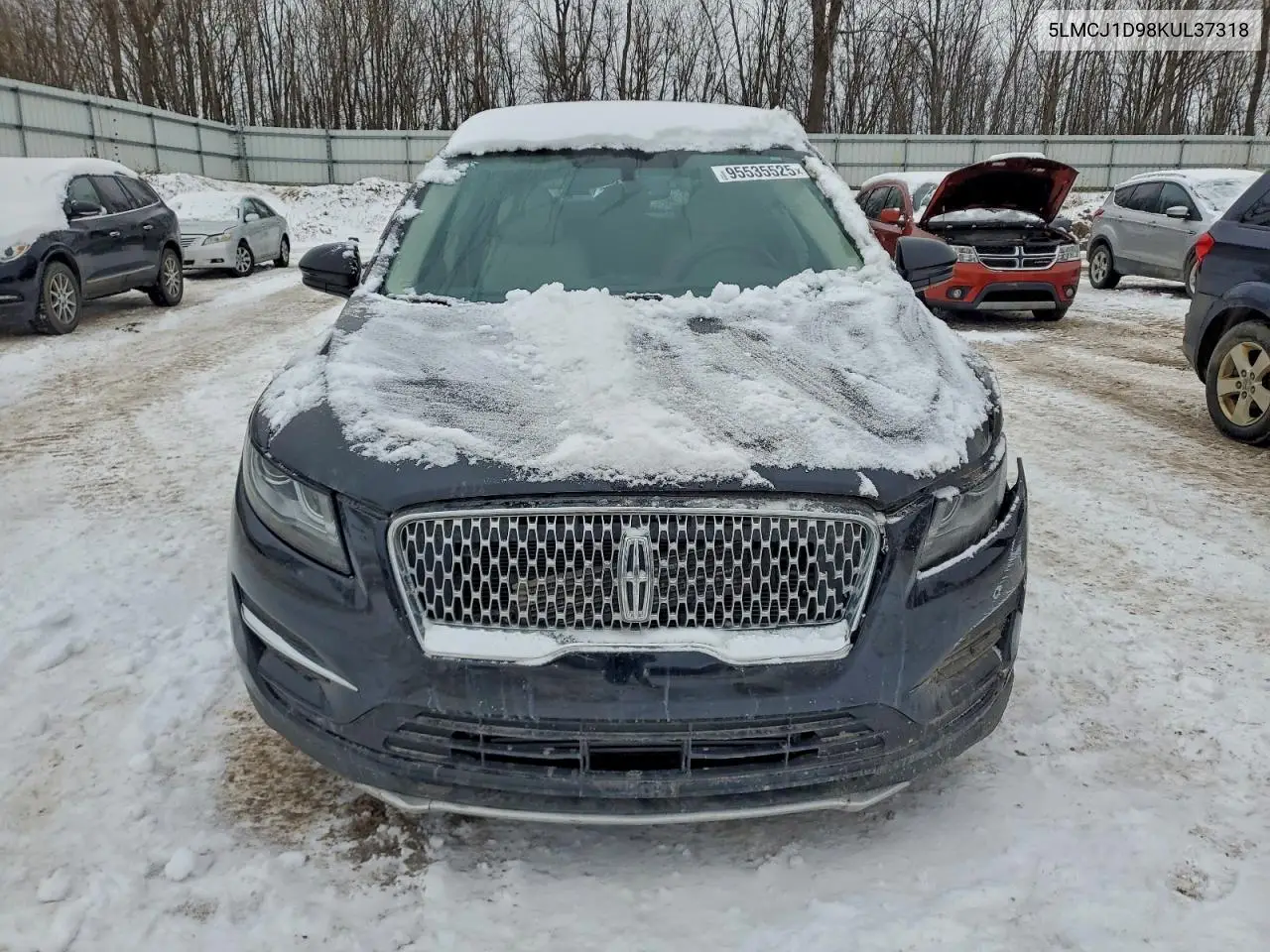 5LMCJ1D98KUL37318 2019 Lincoln Mkc