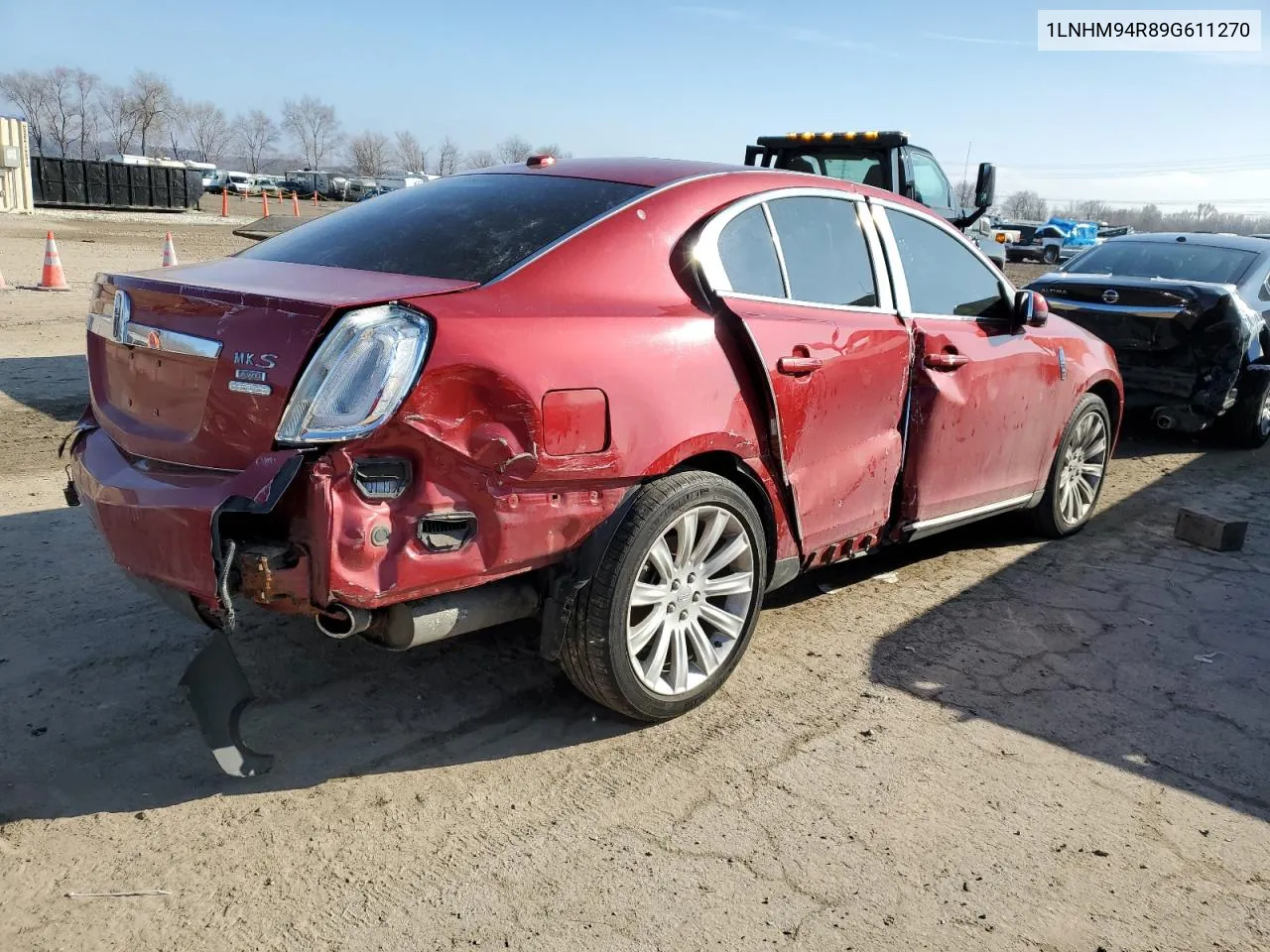 2009 Lincoln Mks VIN: 1LNHM94R89G611270 Lot: 41487184