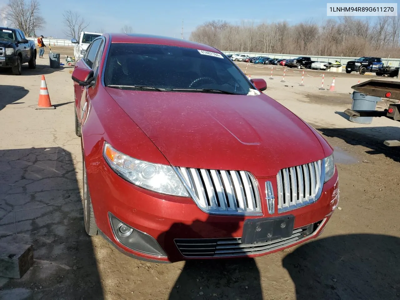 2009 Lincoln Mks VIN: 1LNHM94R89G611270 Lot: 41487184