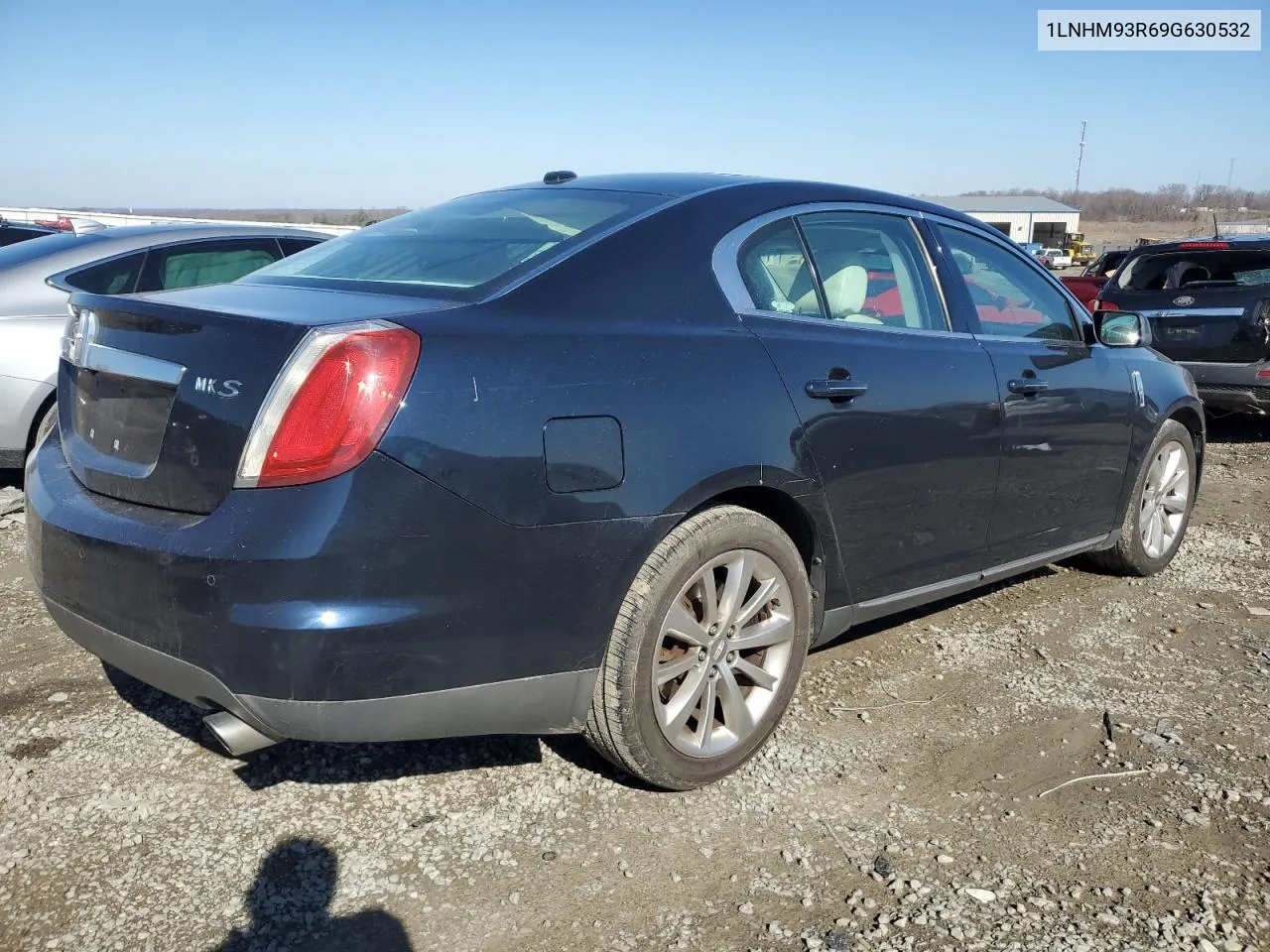 2009 Lincoln Mks VIN: 1LNHM93R69G630532 Lot: 42879844