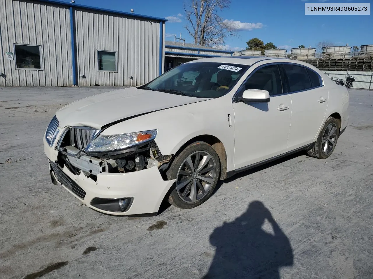 2009 Lincoln Mks VIN: 1LNHM93R49G605273 Lot: 44313474