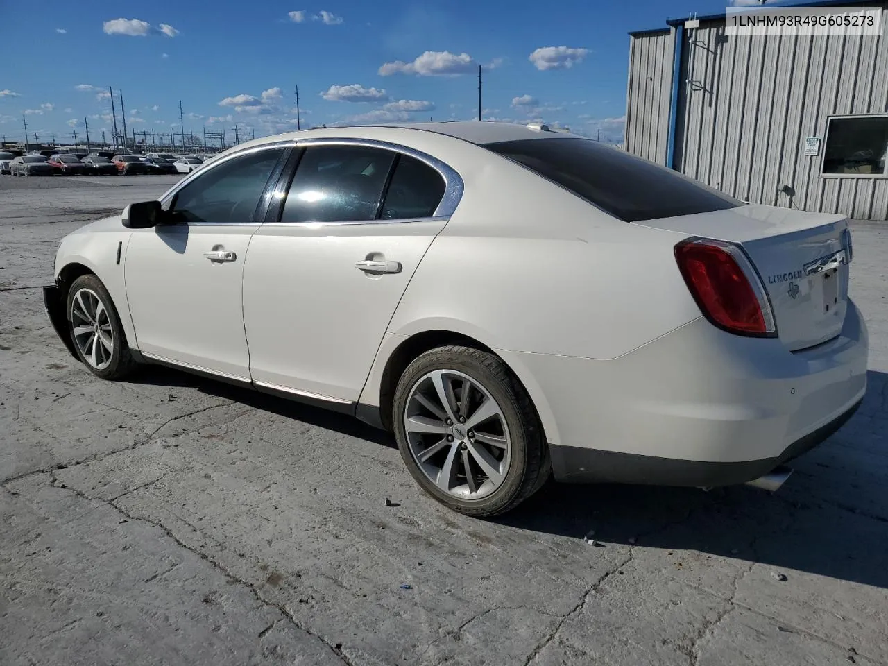 2009 Lincoln Mks VIN: 1LNHM93R49G605273 Lot: 44313474