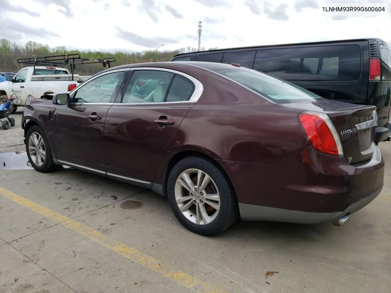 2009 Lincoln Mks VIN: 1LNHM93R99G600604 Lot: 49214424