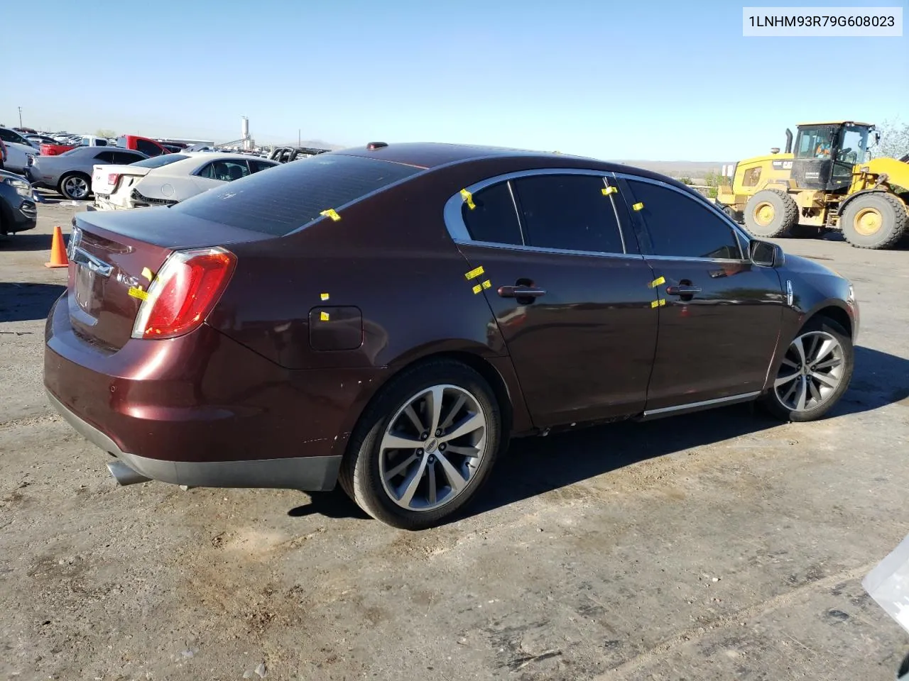 2009 Lincoln Mks VIN: 1LNHM93R79G608023 Lot: 49763414