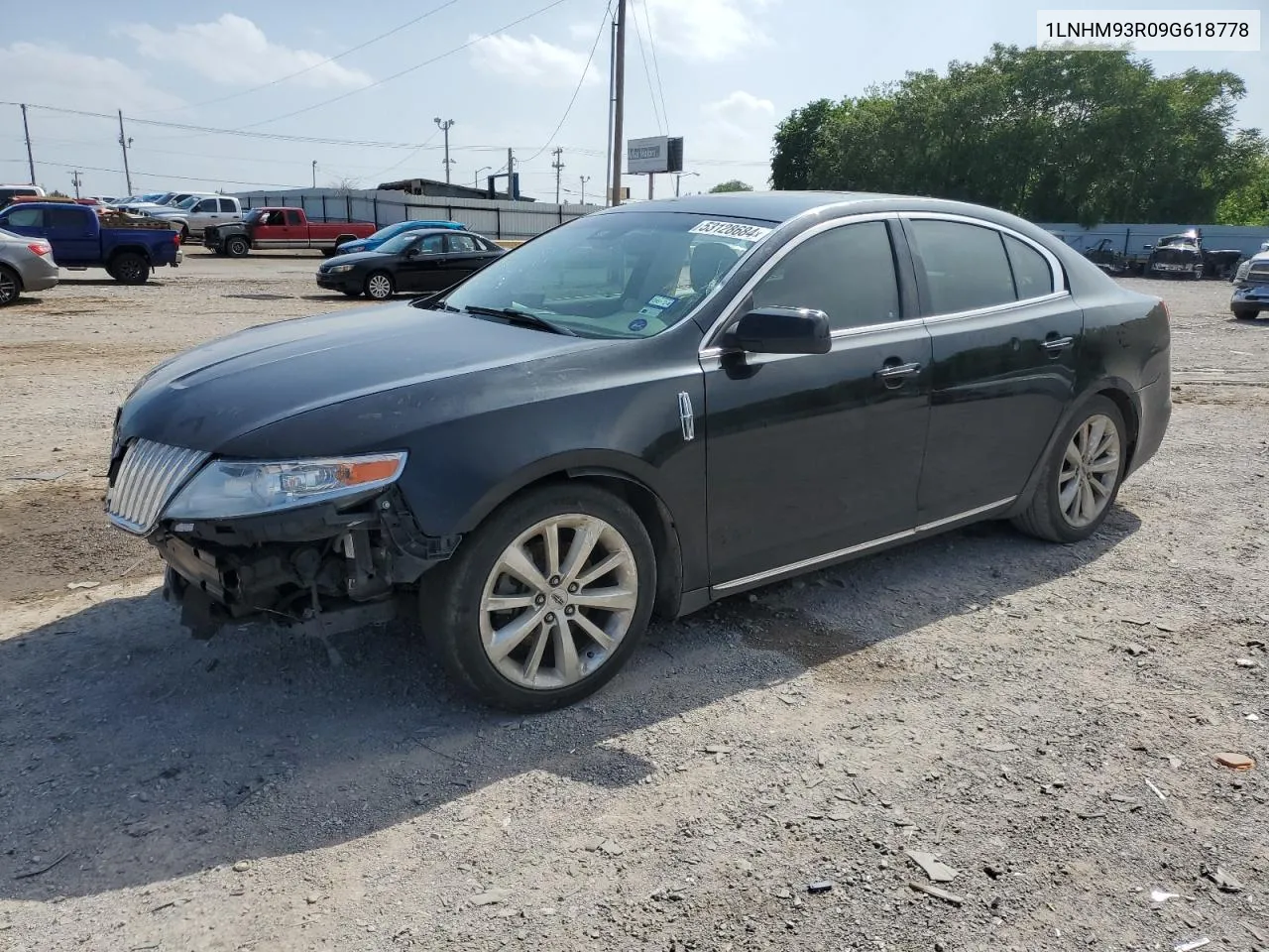 1LNHM93R09G618778 2009 Lincoln Mks