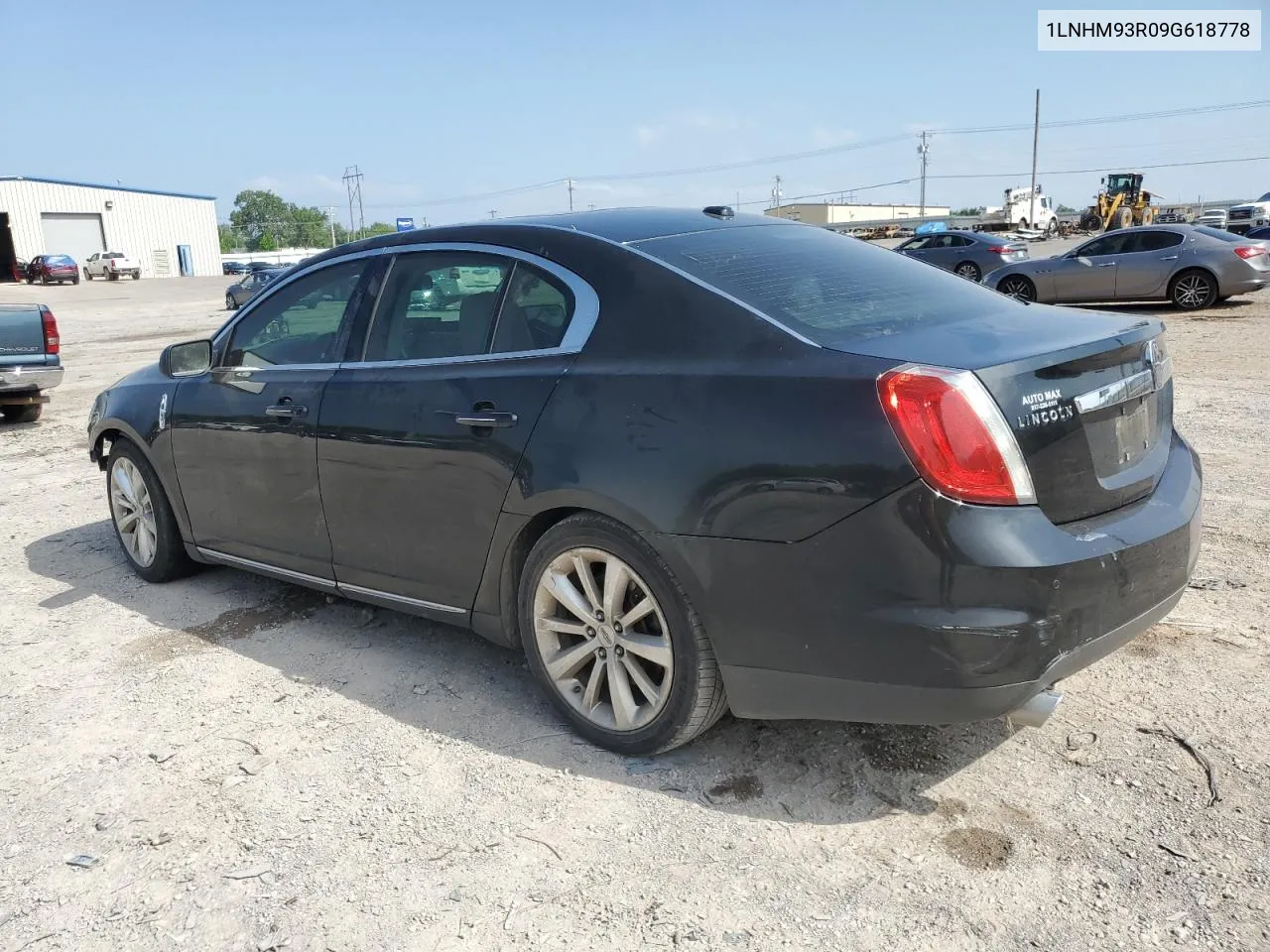 2009 Lincoln Mks VIN: 1LNHM93R09G618778 Lot: 53128684