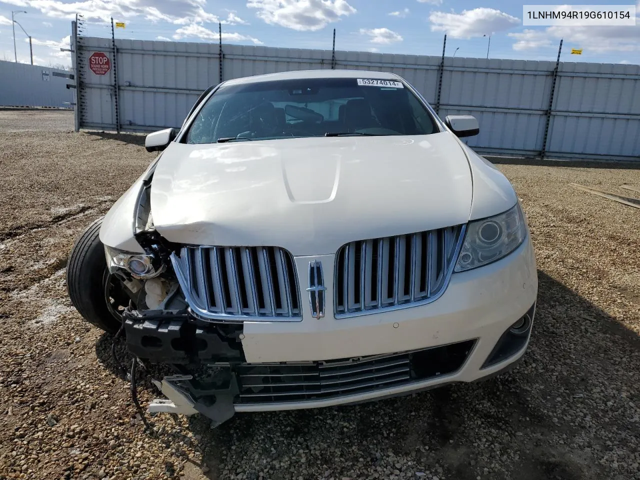 2009 Lincoln Mks VIN: 1LNHM94R19G610154 Lot: 53274014