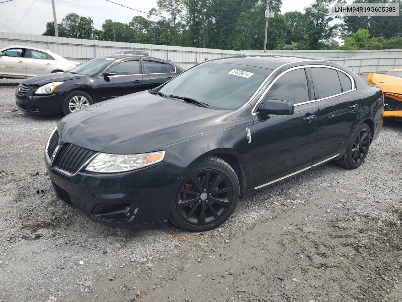 2009 Lincoln Mks VIN: 1LNHM94R19G605388 Lot: 53830814