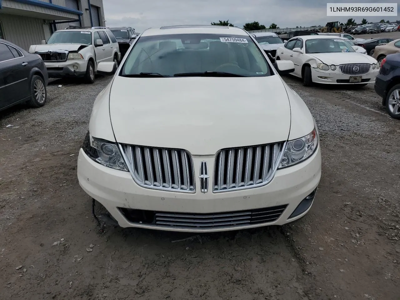 2009 Lincoln Mks VIN: 1LNHM93R69G601452 Lot: 54759484