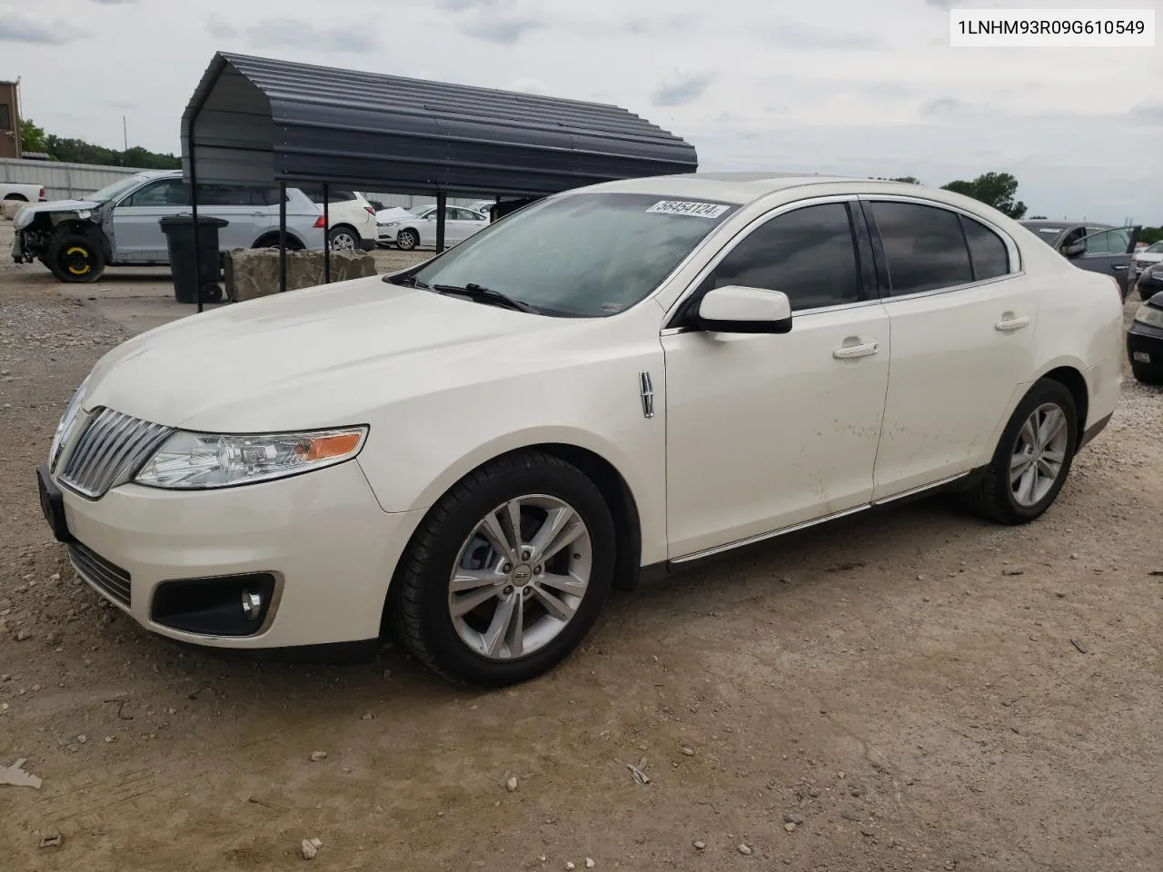 2009 Lincoln Mks VIN: 1LNHM93R09G610549 Lot: 56454124